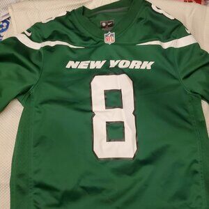 Nike New York Jets Aaron Rodgers #8 On Field Jersey Size M Green